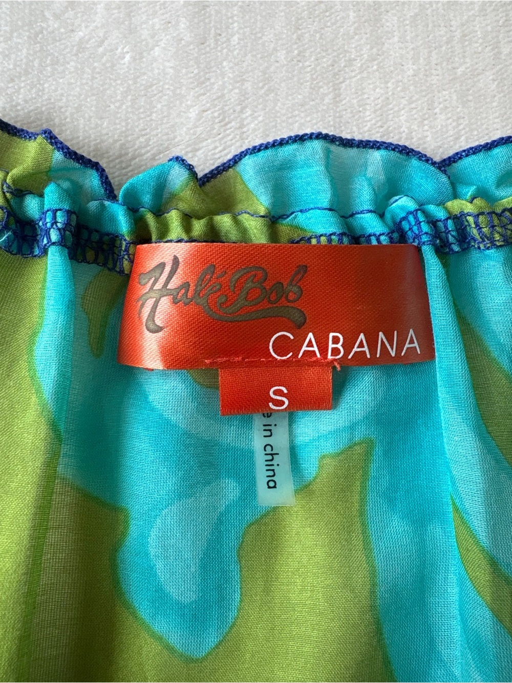 Halé Bob Cabana Silk Blend Tunic Top Small Beach Vacation Pool - Picture 2 of 11